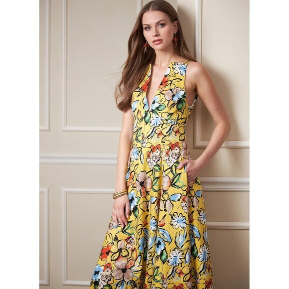 Vogue Patterns Misses Dress Sewing Pattern V1882 A/B/C/D Cup Sizes 18-26 - Picture 7 of 9